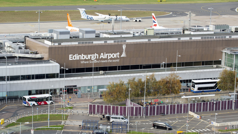 Edinburgh Airport terminal