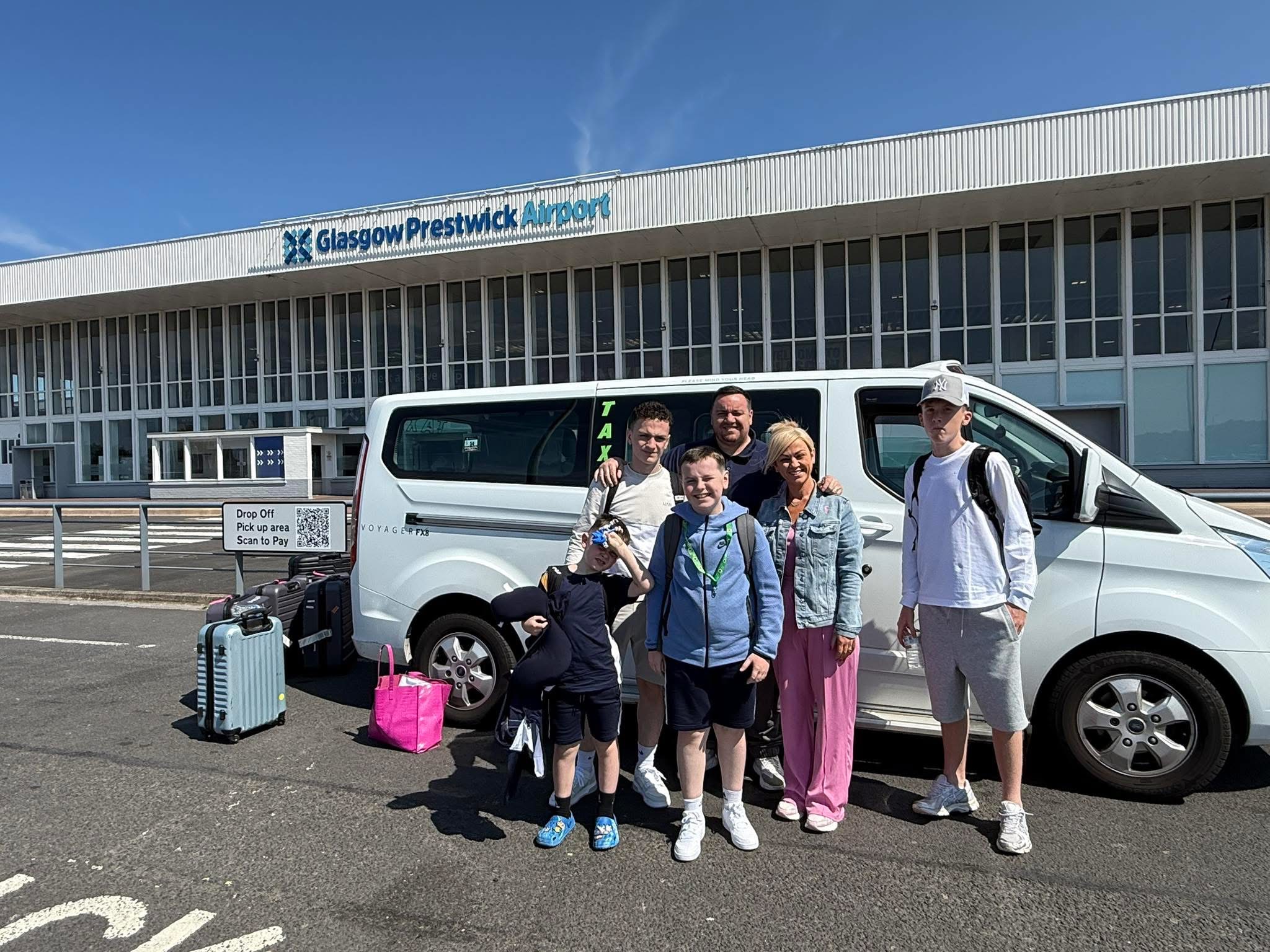 Airport pickup