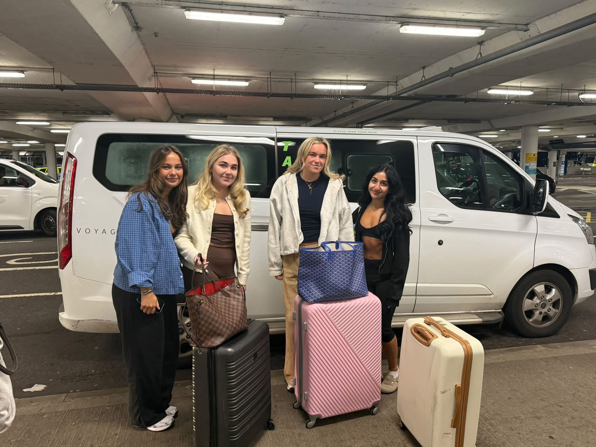 Group airport transfer