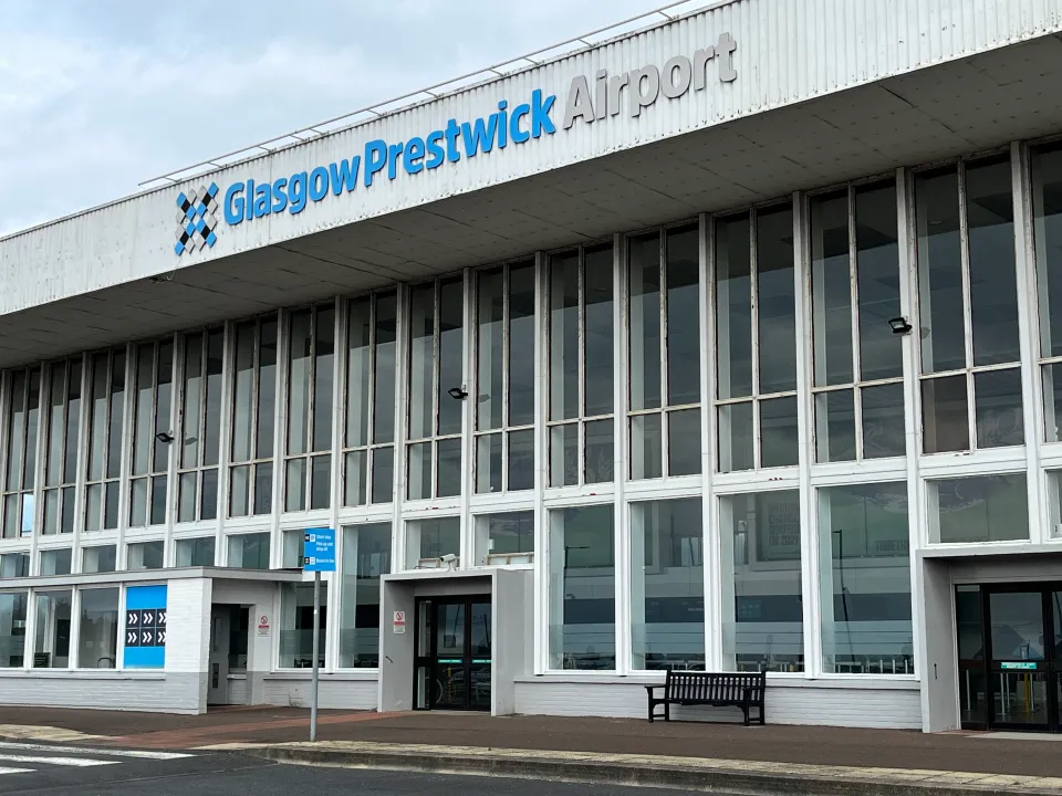 Glasgow Prestwick Airport terminal